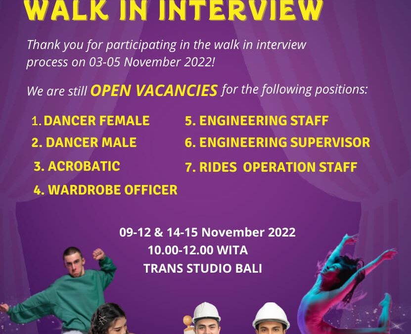 Lowongan Pekerjaan Trans Entertainment