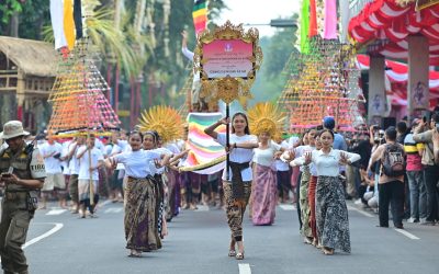 ISI Bali Tampilkan Gong Guwung Gumi Pada Pembukaan Pesta Kesenian Bali