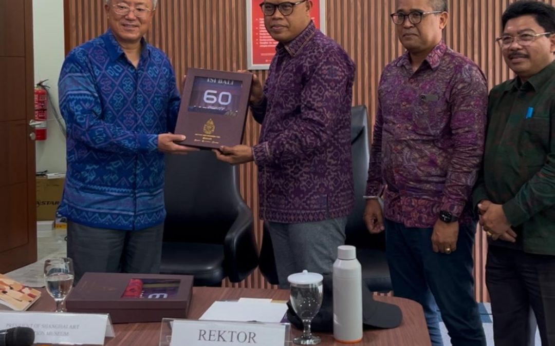 Konsul Jenderal Tiongkok dan Presiden SACM Kunjungi ISI BALI Bahas Kolaborasi Strategis Bidang Seni dan Budaya