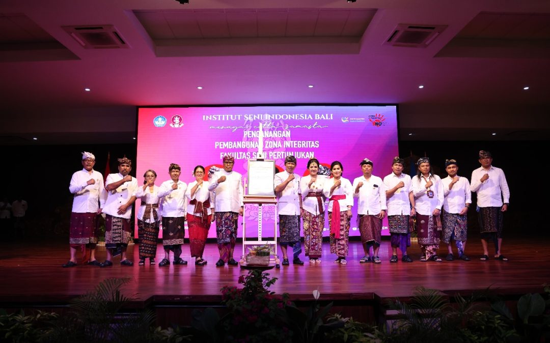 Fakultas Seni Pertunjukan ISI BALI Canangkan Zona Integritas Menuju Wilayah Bebas dari Korupsi