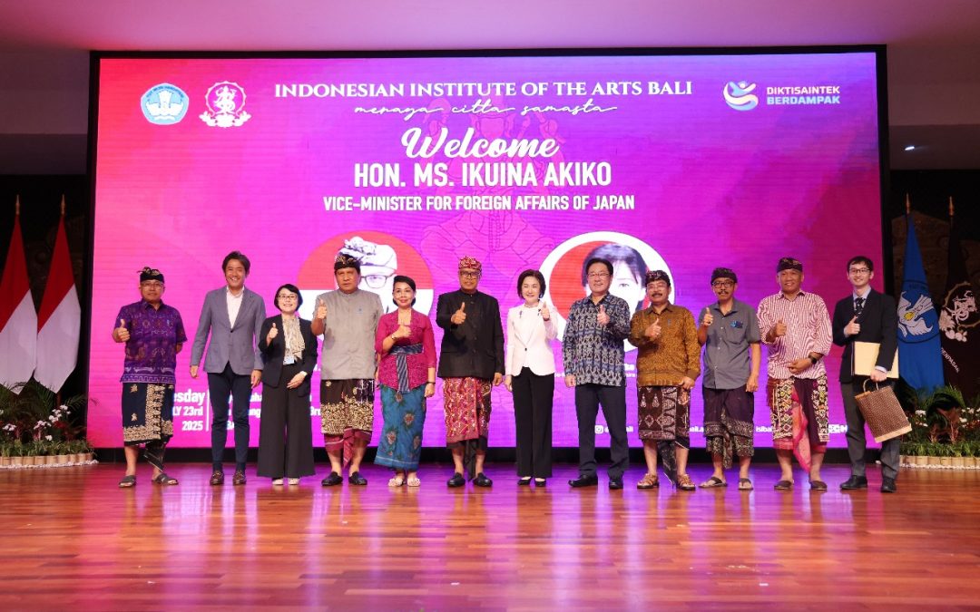 ISI BALI Terima Kunjungan Kehormatan Wamenlu Jepang