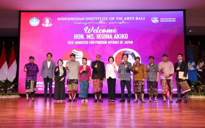 ISI BALI Terima Kunjungan Kehormatan Wamenlu Jepang