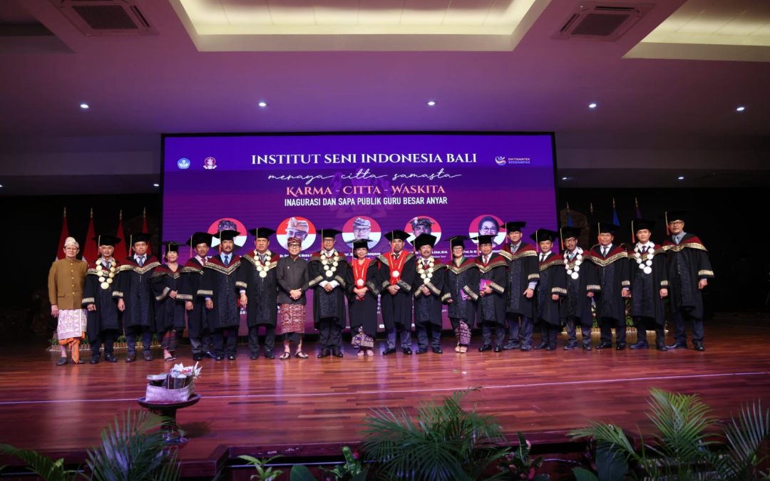 ISI BALI Ngukuhang Kalih Guru Besar Anyar