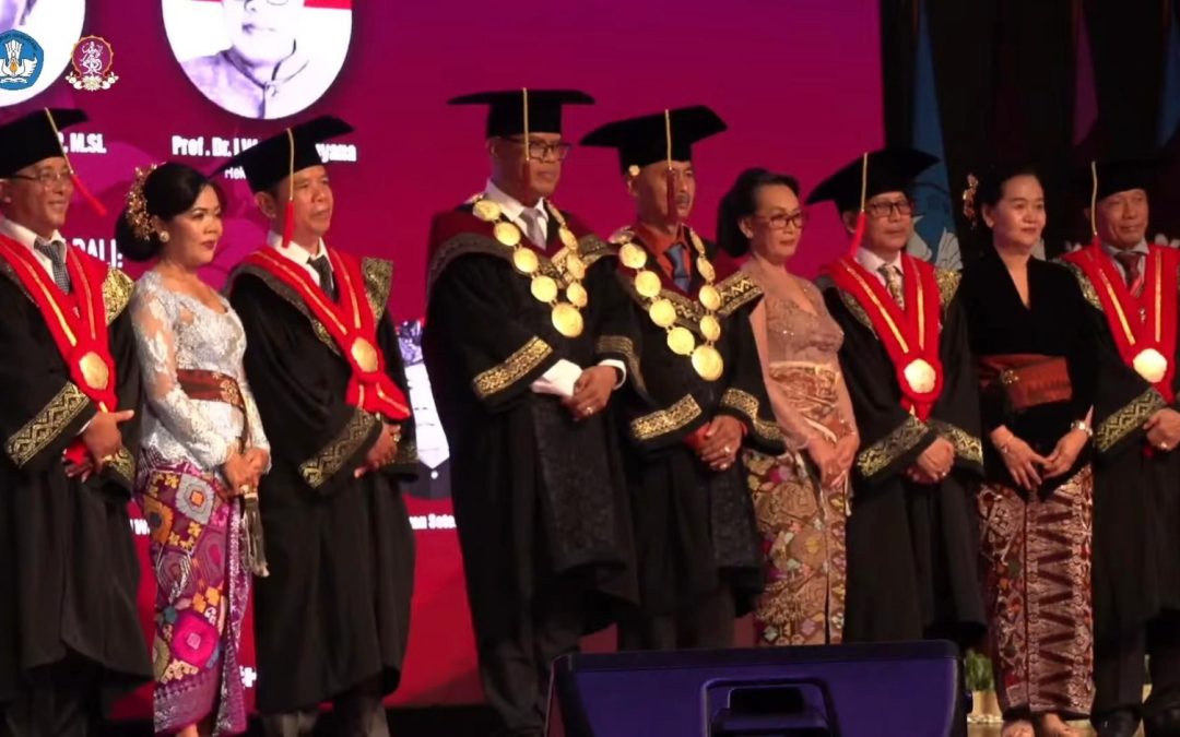 ISI BALI Inagurasi Empat Guru Besar Penciptaan Seni