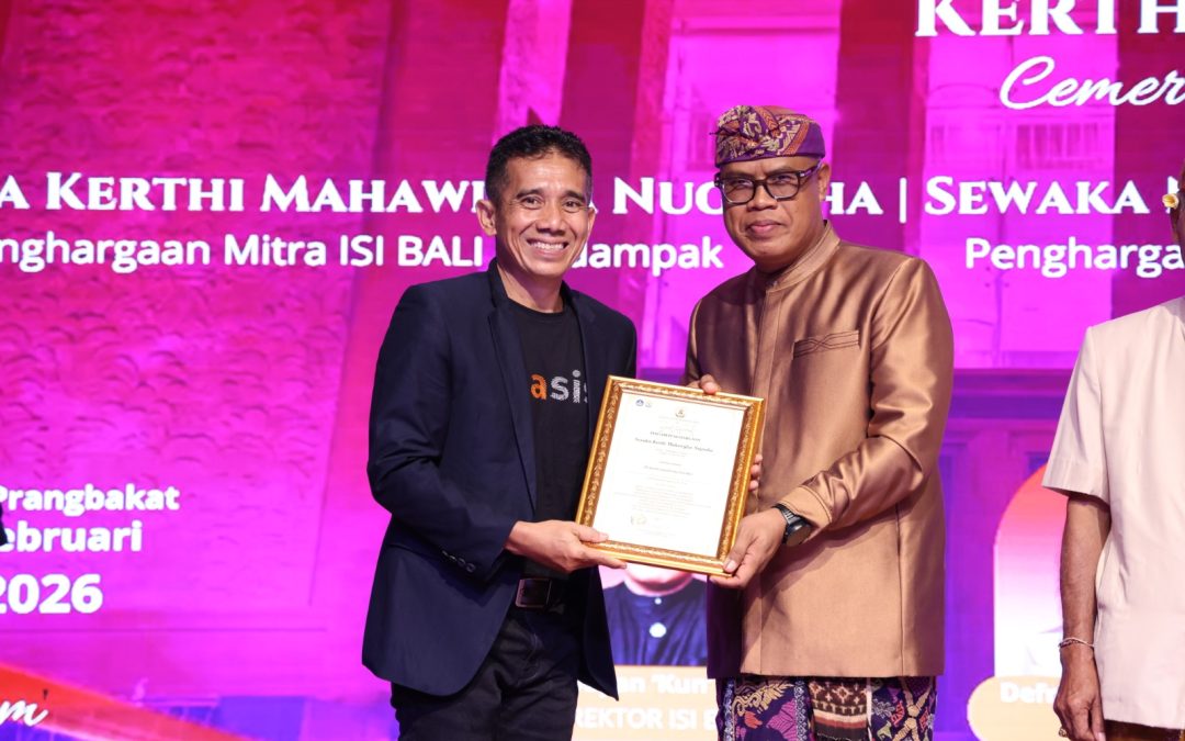 479 Mitra ISI BALI Berdampak Dianugerahkan Penghargaan