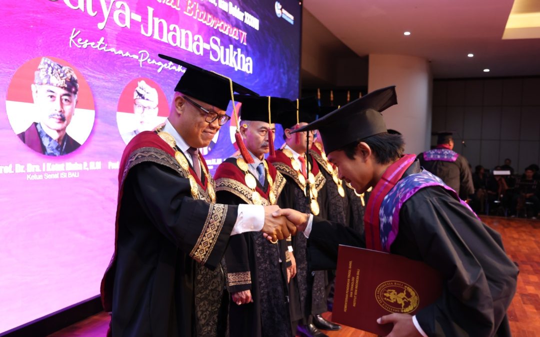 Institut Seni Indonesia Bali Inaugurates 607 “Brilliant Academics of the World”