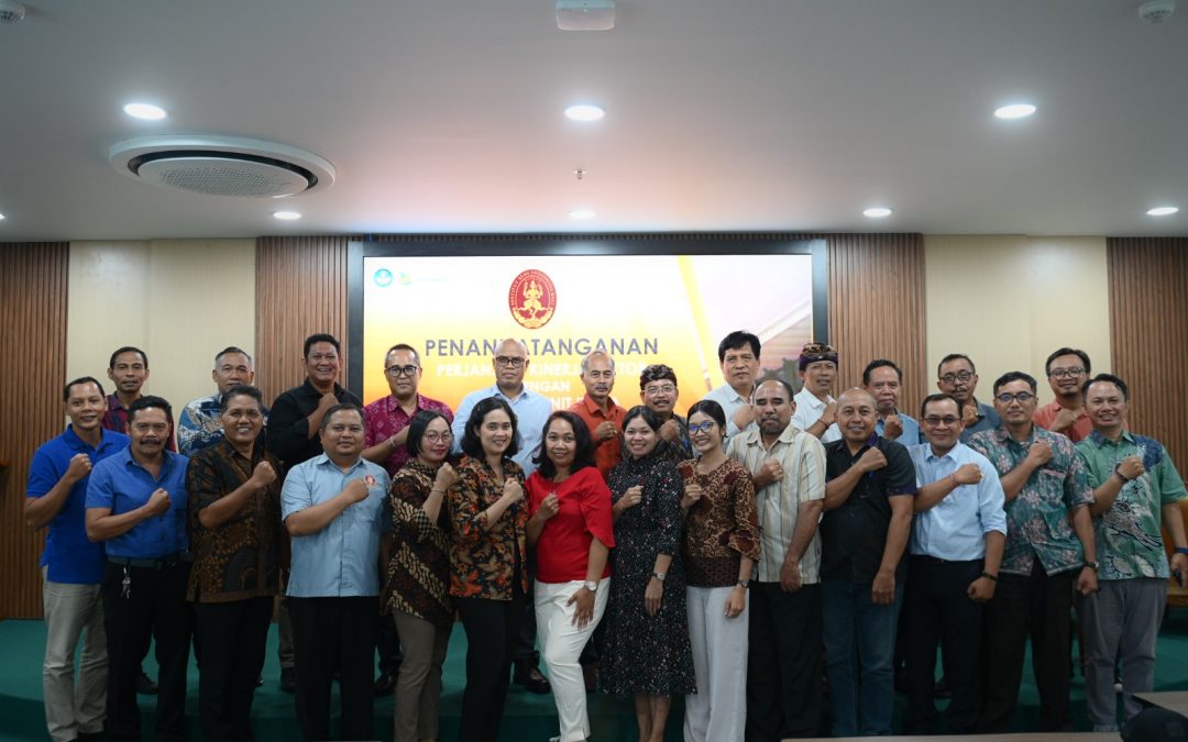 Rektor ISI BALI dan 17 Pimpinan Unit Tandatangani Perjanjian Kinerja 2026