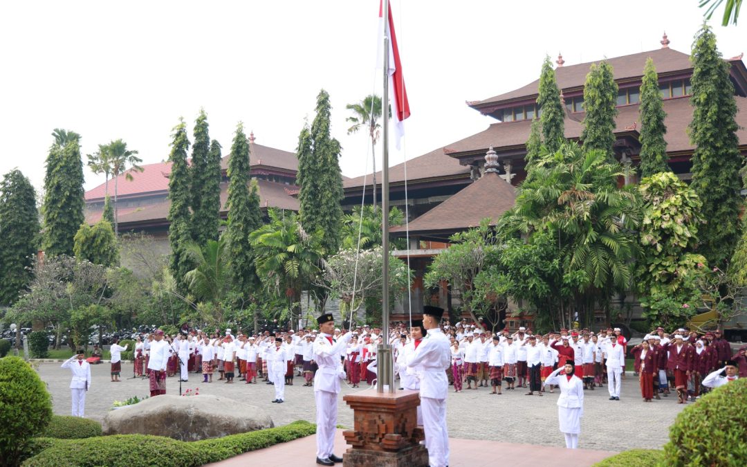ISI BALI Ngingetang HUT ke-81 Kemerdekaan RI, Ngukuhang Peran Perguruan Tinggi Seni Sajeroning Pamajuan Bangsa